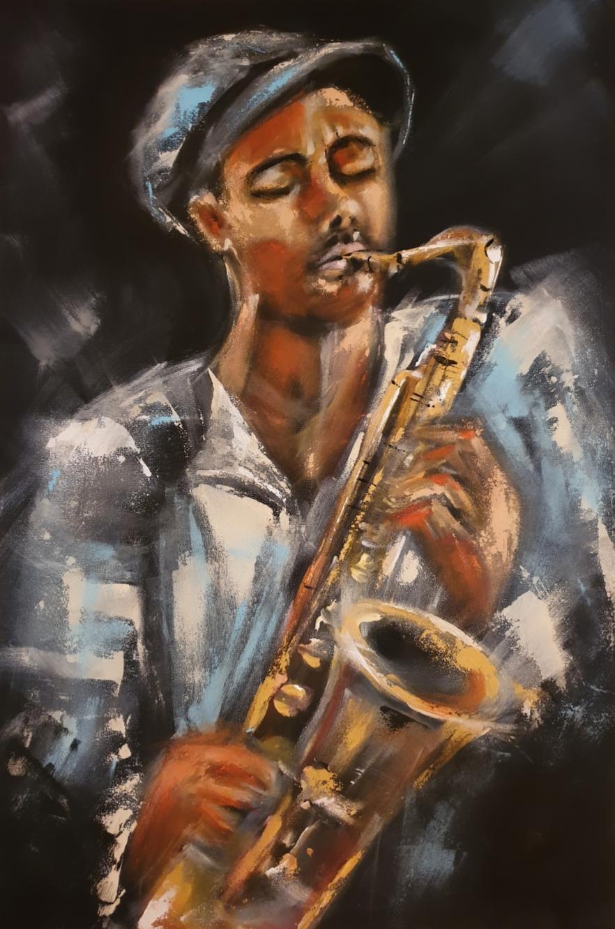 ArteDiAlina.com painting: Smokey Stu